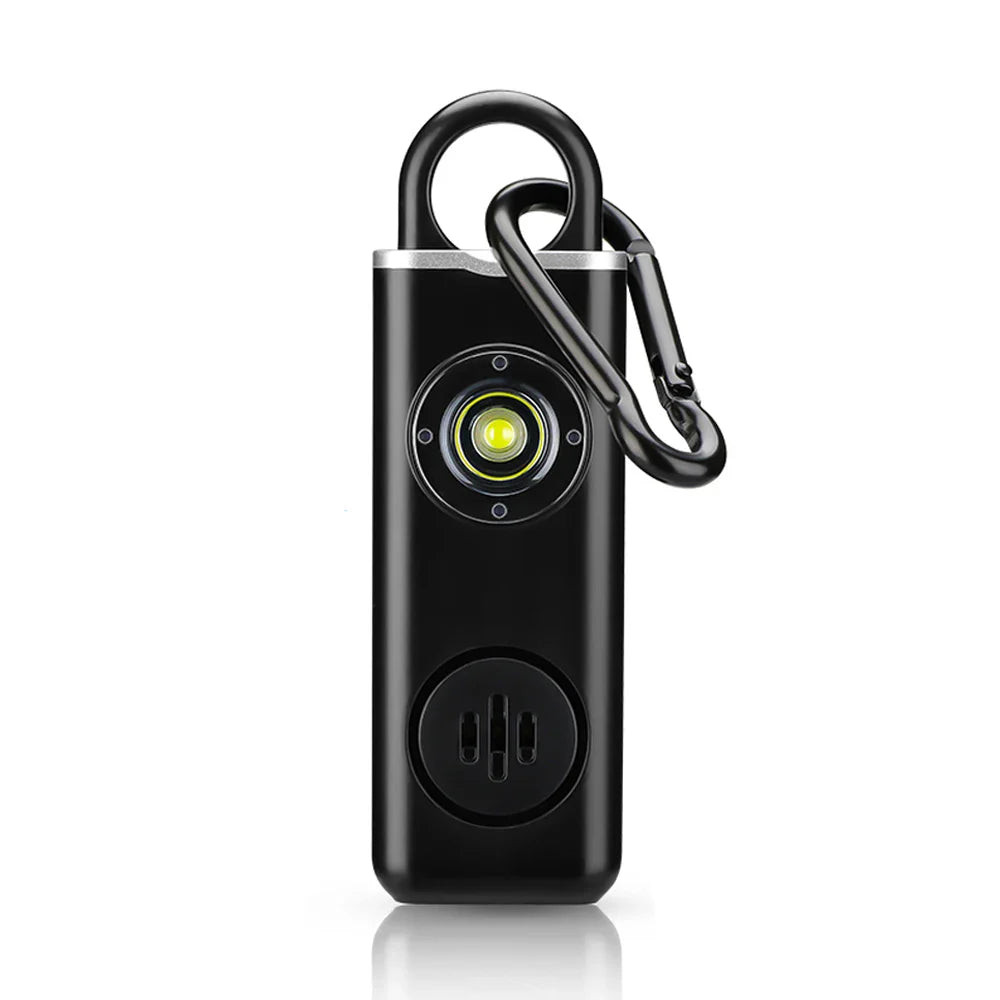 Loud Personal Security Alarm with Flashing Light