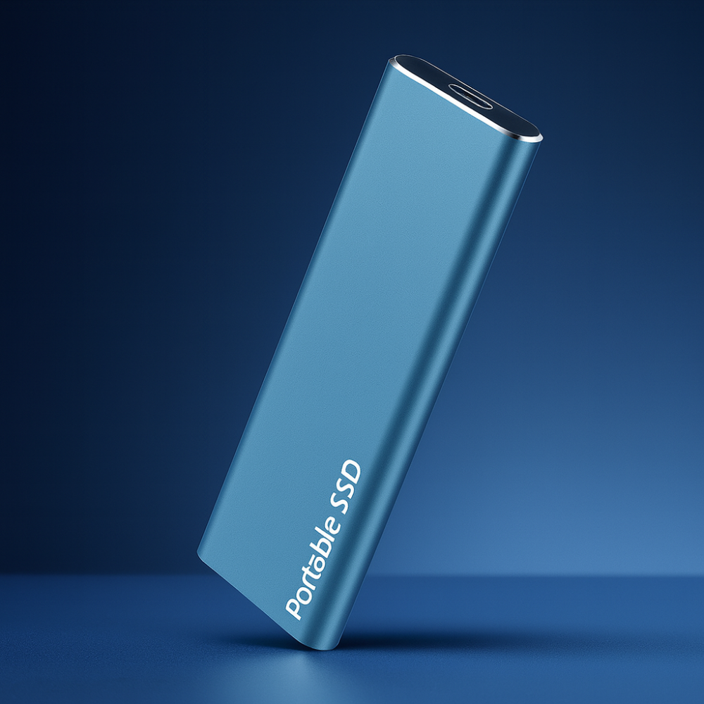 Fast Portable Aluminum SSD External Hard Drive - Glamry