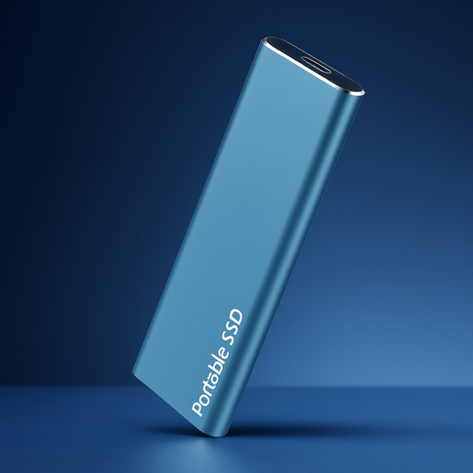 Fast Portable Aluminum SSD External Hard Drive - Glamry