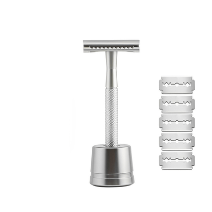 High Quality 5 Blade Razor Set in Gold, Silver, Black