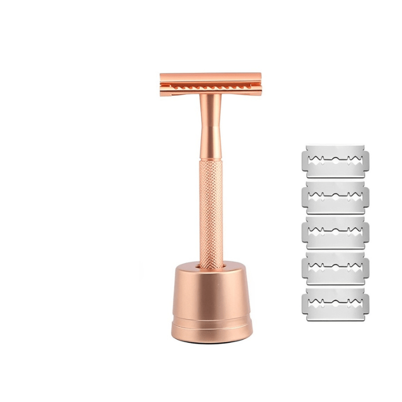High Quality 5 Blade Razor Set in Gold, Silver, Black