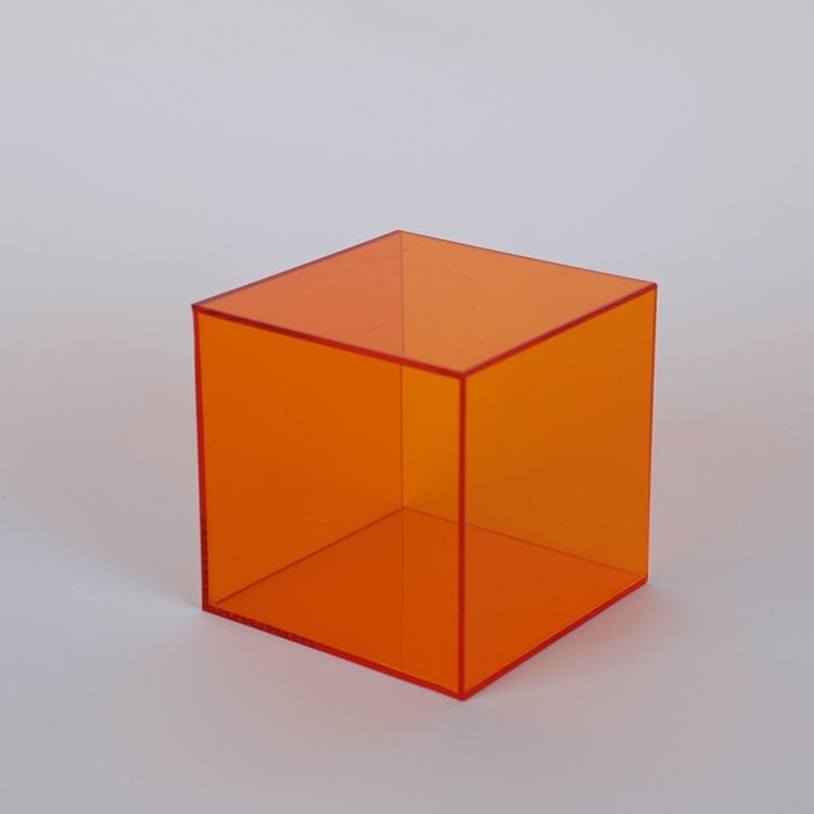 Clear Plastic Storage Box for Modern Display