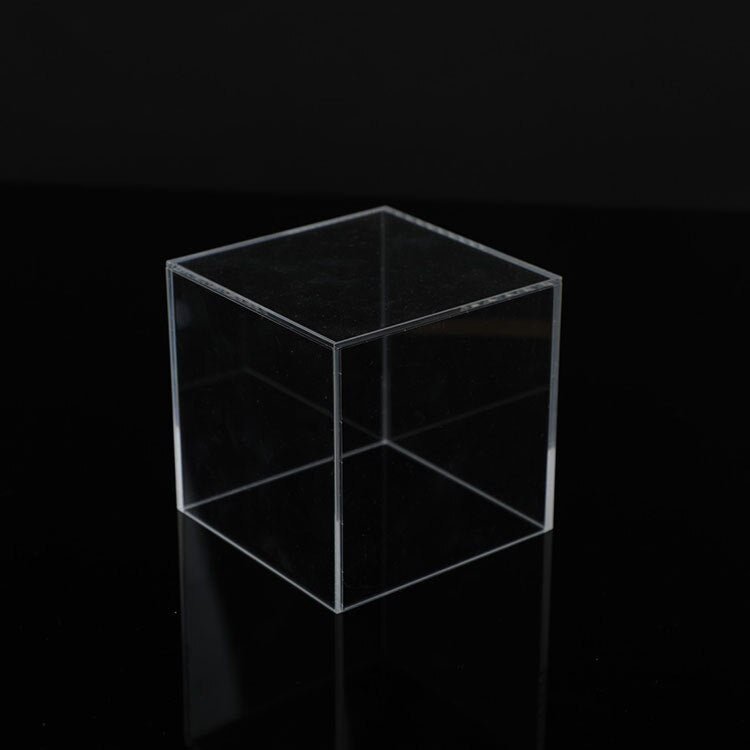 Clear Plastic Storage Box for Modern Display