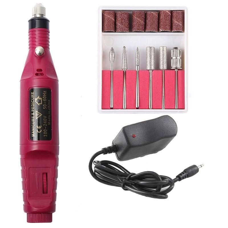 Premium 6-in-1 Nail Tool Kit for Home Manicure