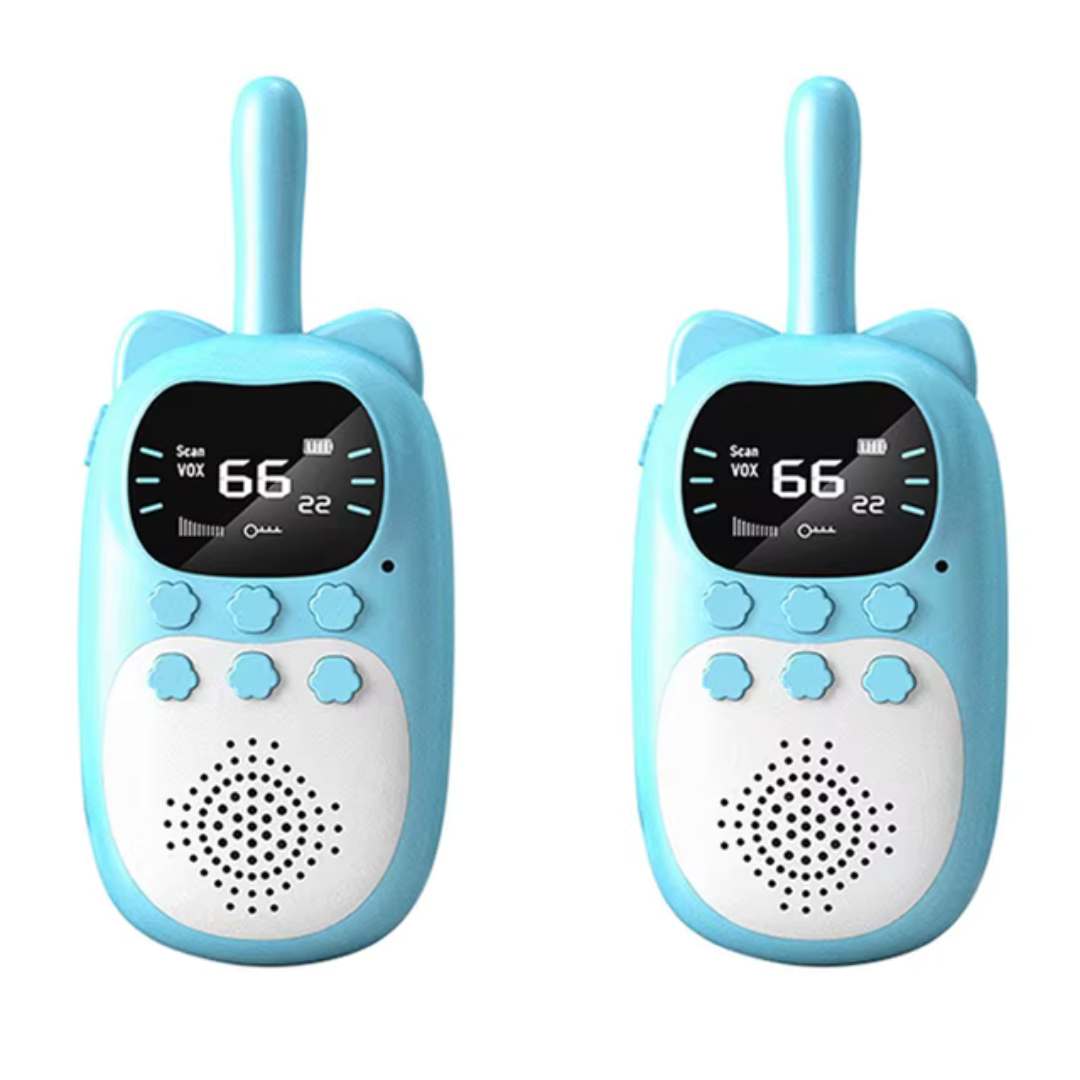 Fun Kids Two Way Radios with Long Range and Bright Colors - Glamry