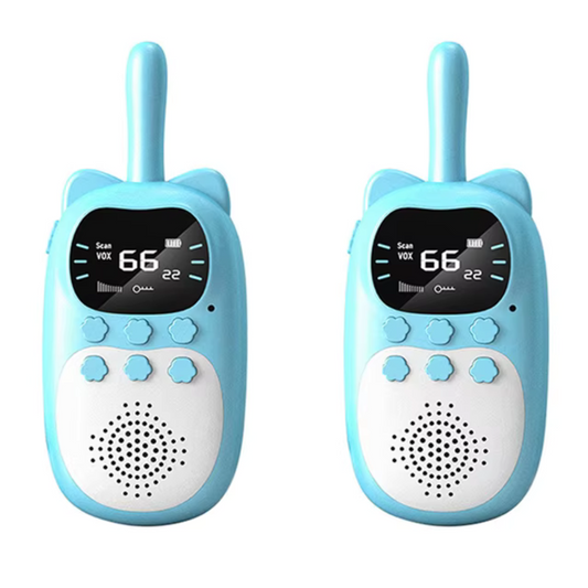 Fun Kids Two Way Radios with Long Range and Bright Colors - Glamry
