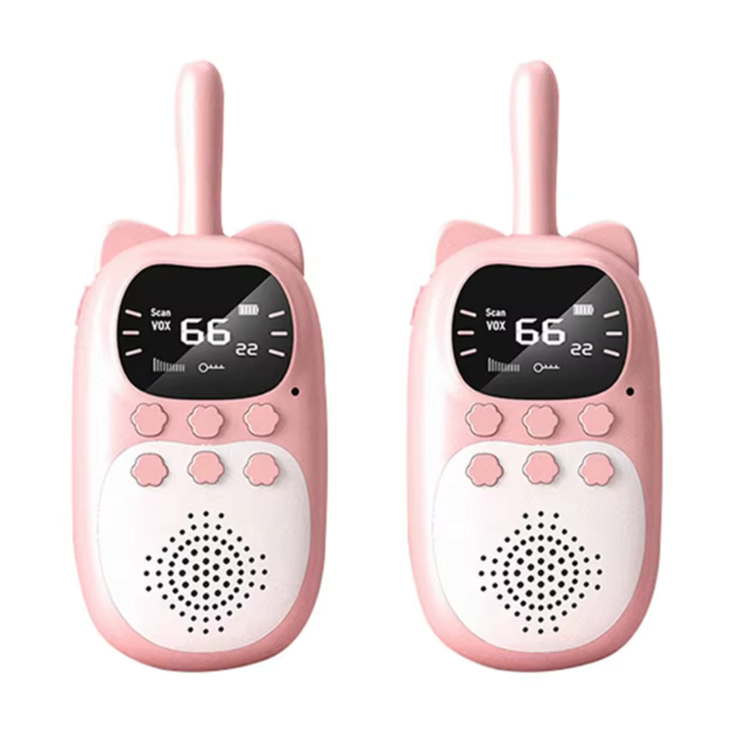 Fun Kids Two Way Radios with Long Range and Bright Colors