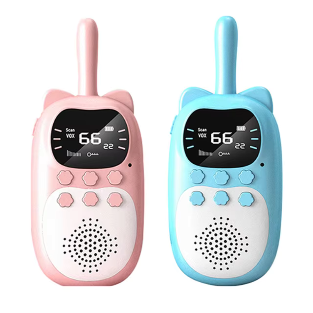Fun Kids Two Way Radios with Long Range and Bright Colors