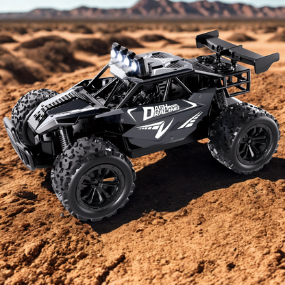 Fast RC Car with Metal Body and LED Lights