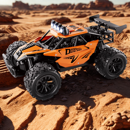 Fast RC Car with Metal Body and LED Lights