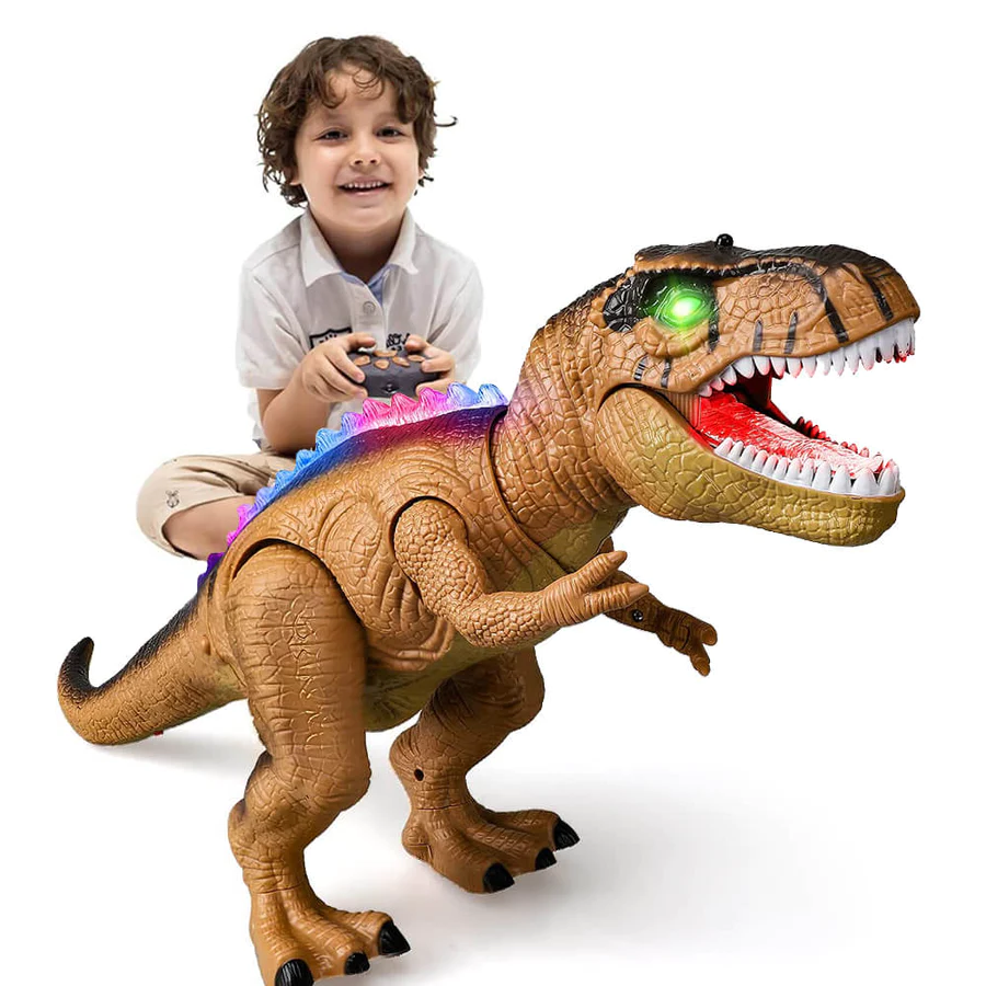 Fun Animated Dinosaur Toy with Lights and Sounds - Glamry