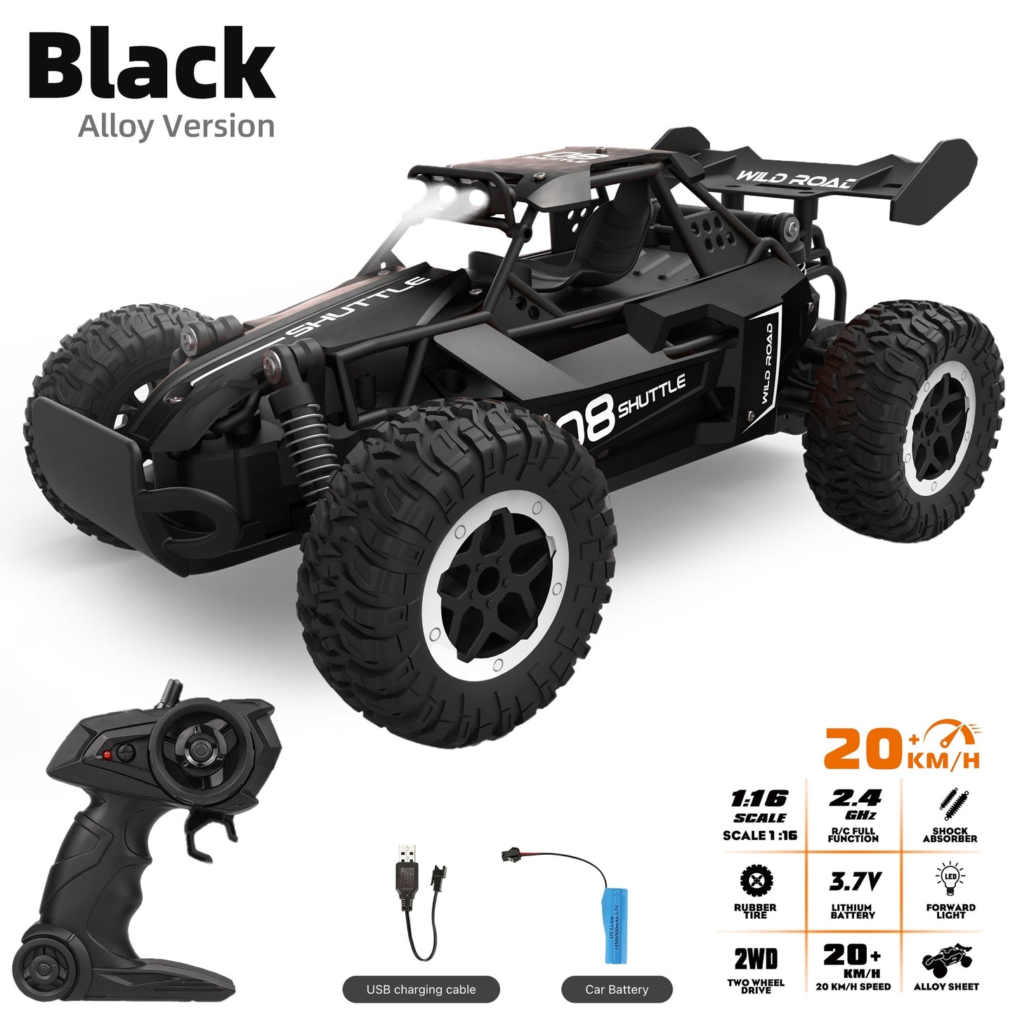 Fast Remote Control 4WD Racing Truck
