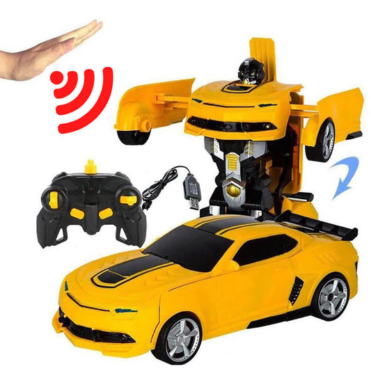 Cool 2-in-1 Remote Control Robot Car Toy - Glamry