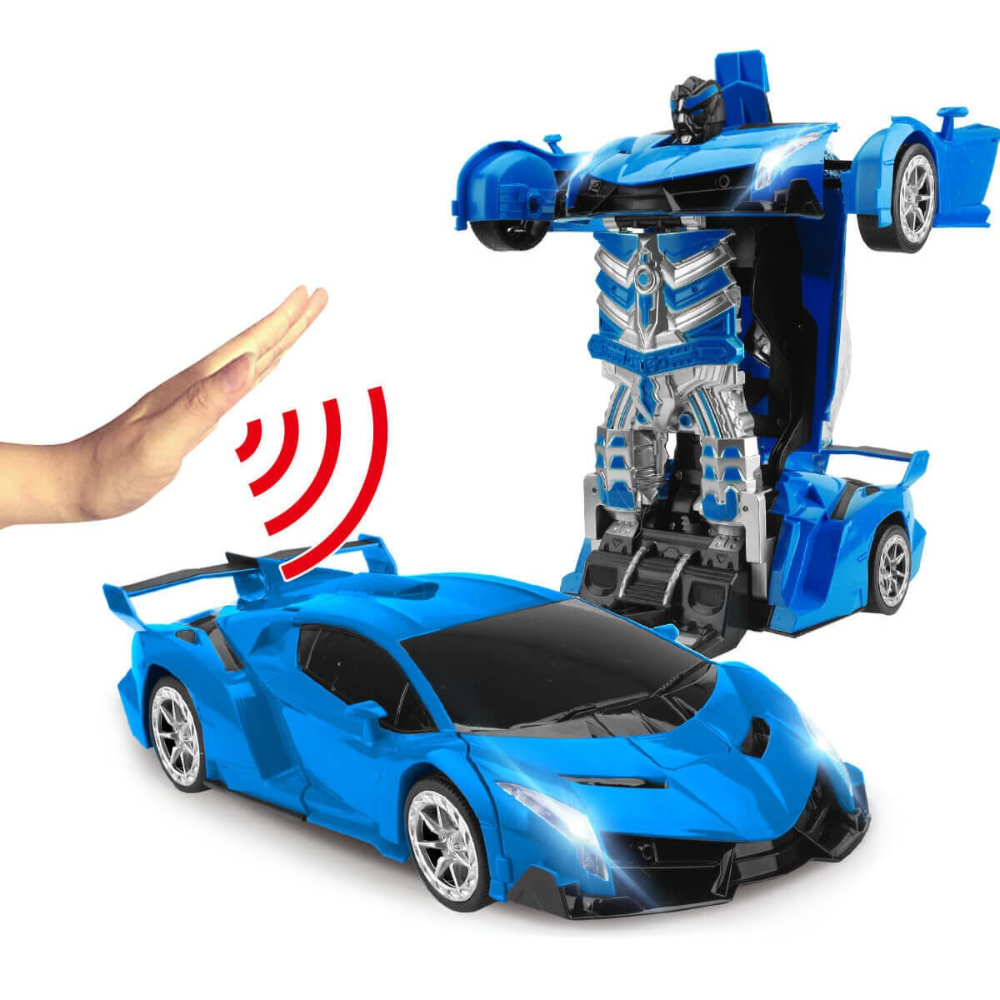 Cool 2-in-1 Remote Control Robot Car Toy