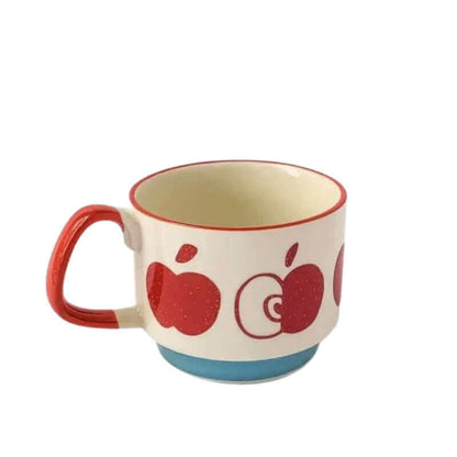Vintage Ceramic Coffee Mug Set