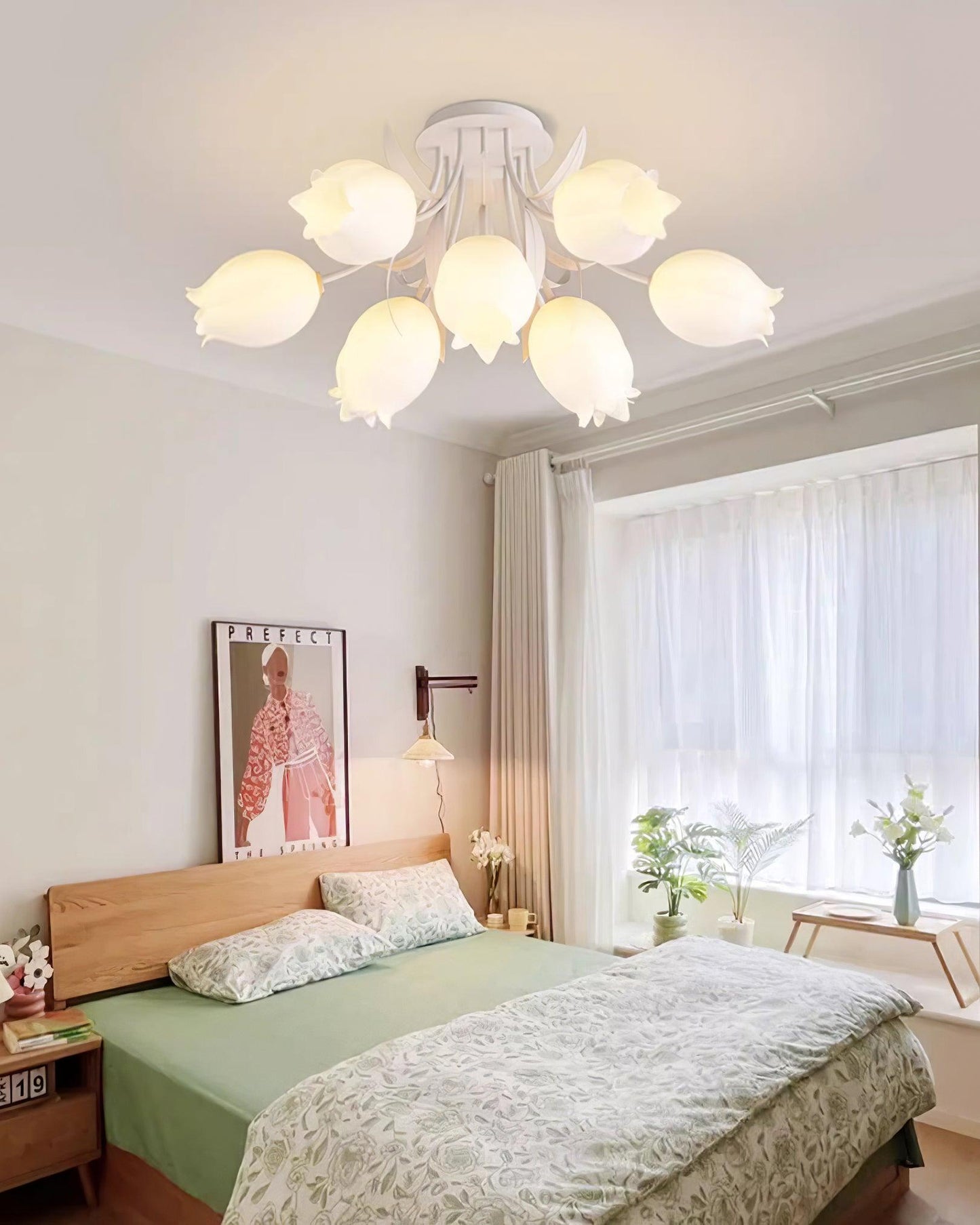 Elegant Ceiling Lamp with Warm Gentle Light