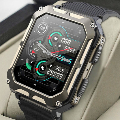 Tough Waterproof Smart Watch with Heart Rate Tracker