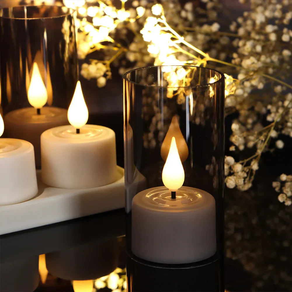 Realistic Flicker LED Candle Lights - Glamry