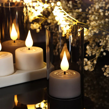 Realistic Flicker LED Candle Lights - Glamry