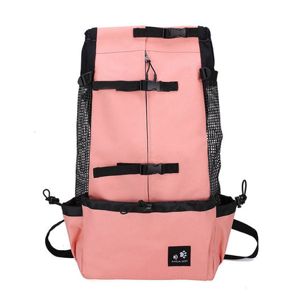 Pet Travel Bag with Side Pocket for Dogs and Cats