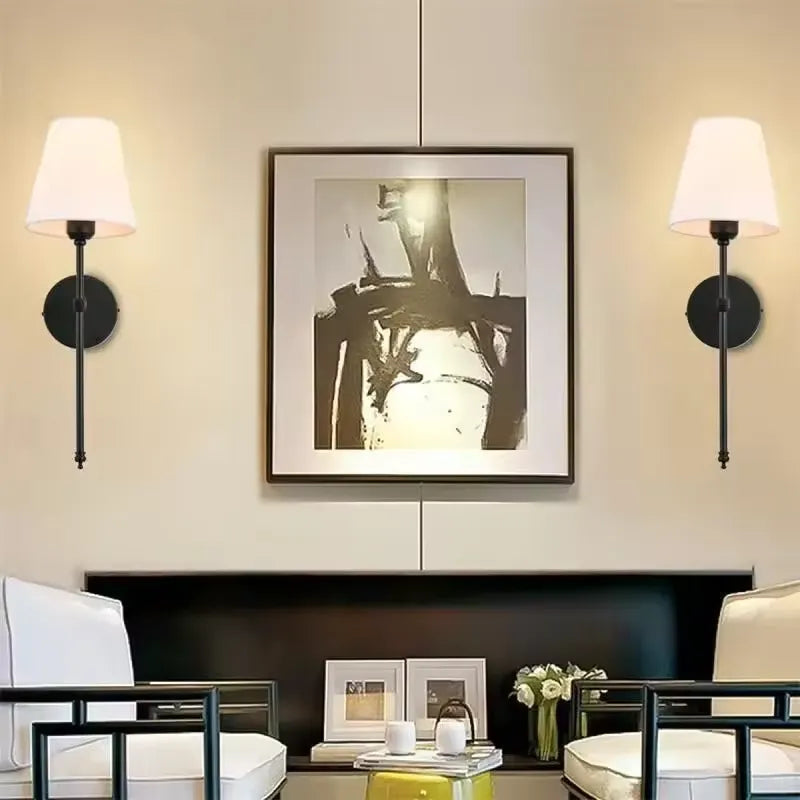 Bright LED Plug in Wall Lights (2 Pack) - Glamry