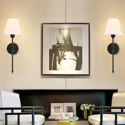 Bright LED Plug in Wall Lights (2 Pack) - Glamry