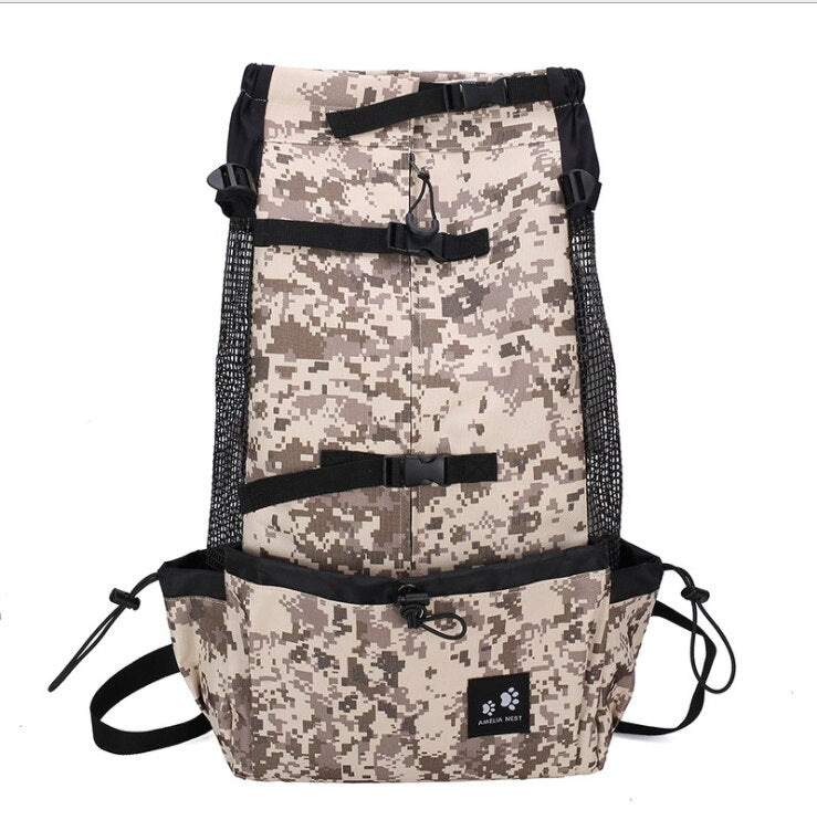 Pet Travel Bag with Side Pocket for Dogs and Cats