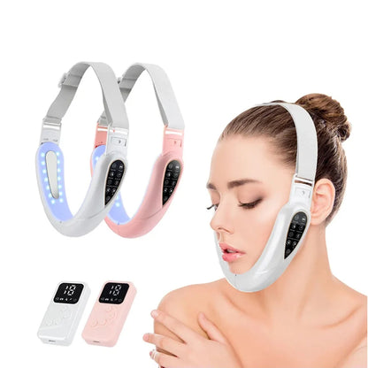 Anti Aging Face Lifter with LED Light Therapy - Glamry