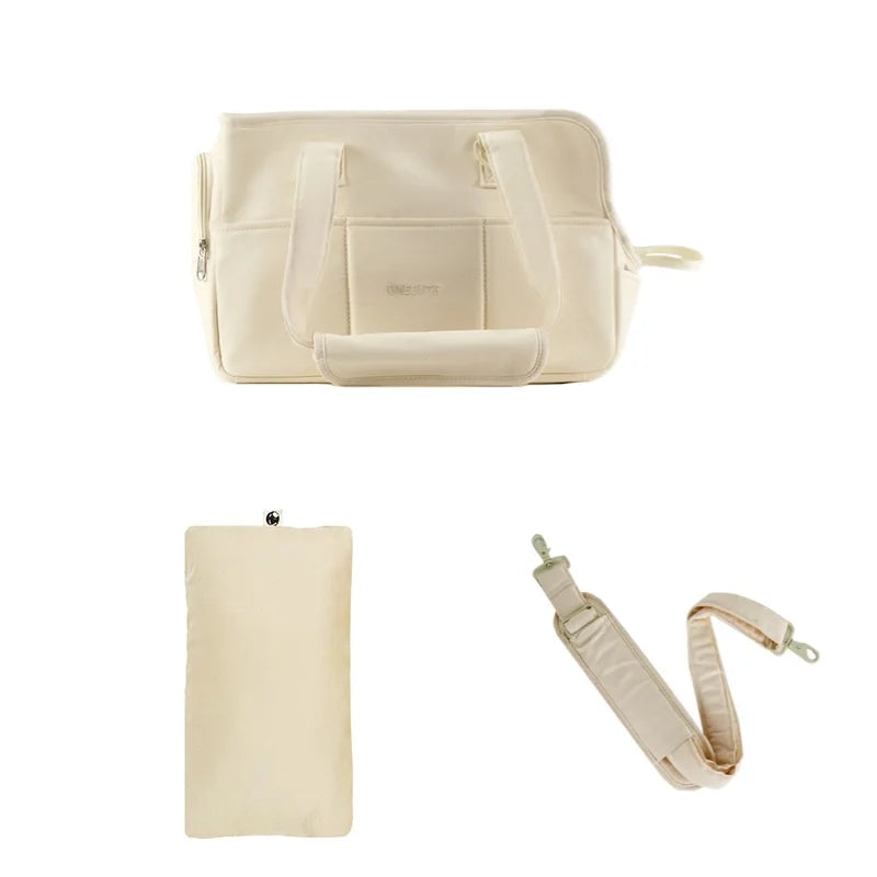 Compact Pet Travel Carrier Bag for Cats & Small Dogs