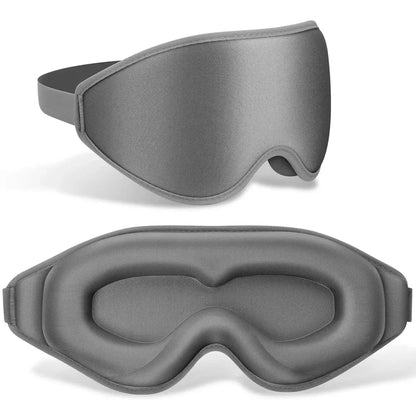 Soft Sleep Eye Mask for Total Darkness and Relaxation - Glamry