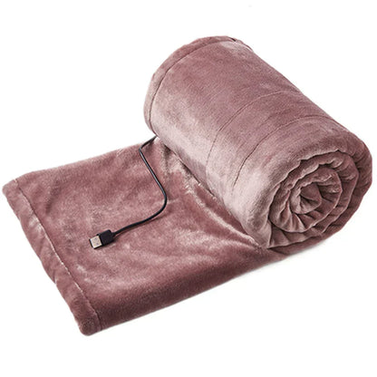 Soft USB Heated Blanket with 3 Settings