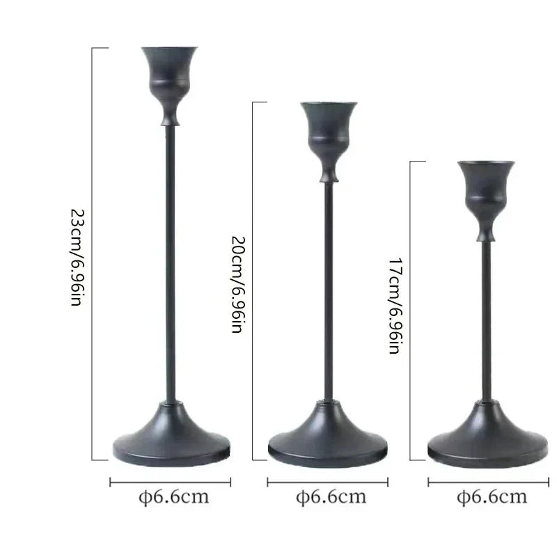 Warm Glow - Luxury Metal Candle Holders