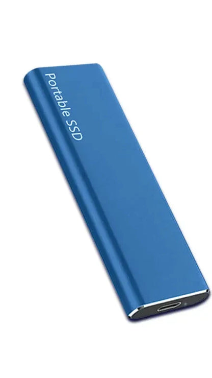 Slim Portable USB-C External Hard Drive