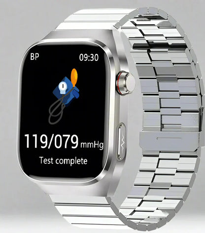 Premium Fitness Smartwatch with Heart Rate, Blood Pressure, HD Display