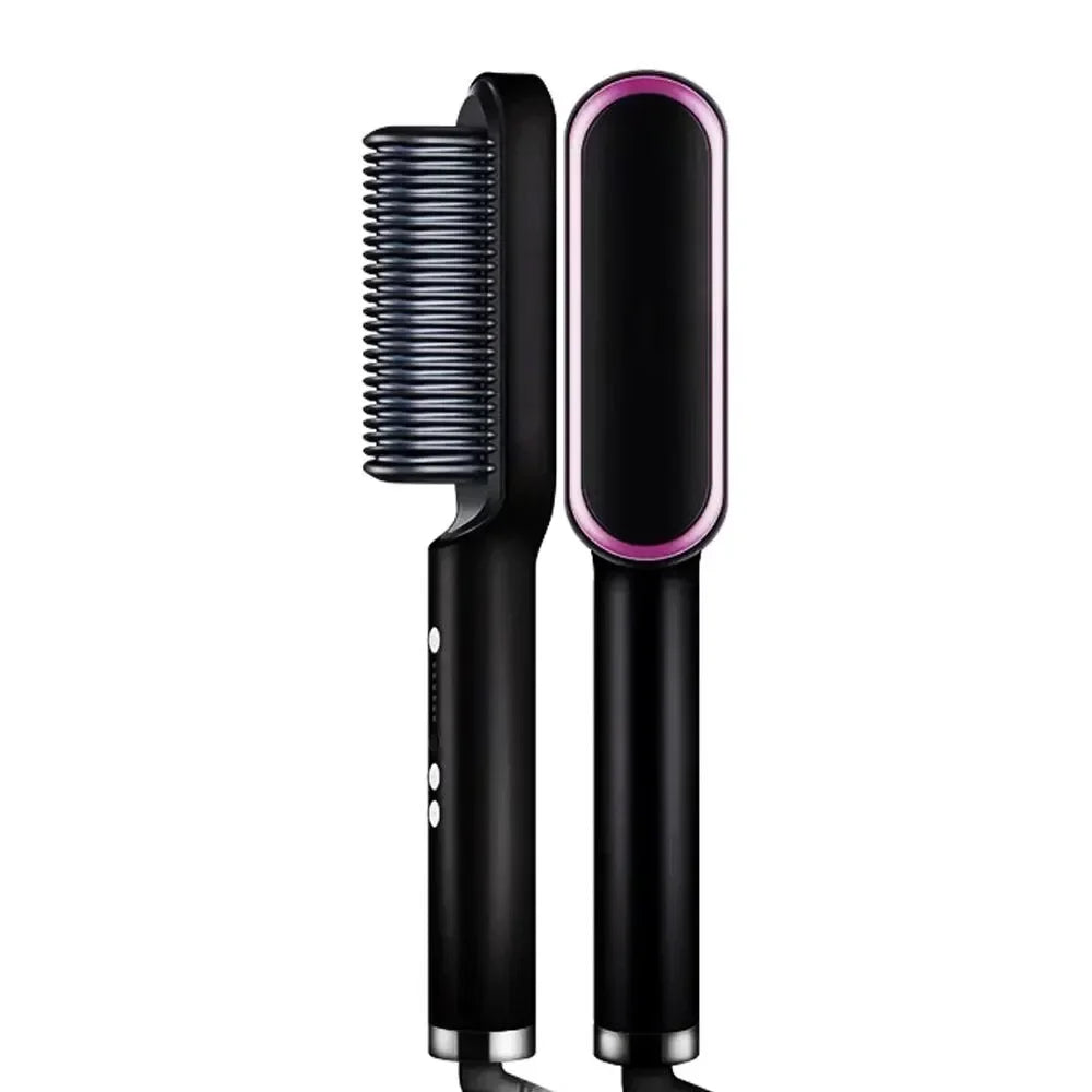 Advanced 3-in-1 Ionic Hair Straightening Comb