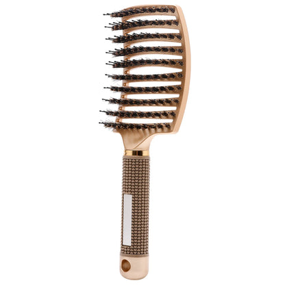 Gentle Care Comb - Soft Bristle Detangling Brush