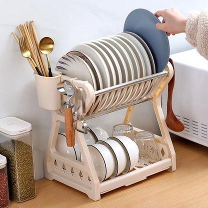 Space Saving Folding Kitchen Shelf