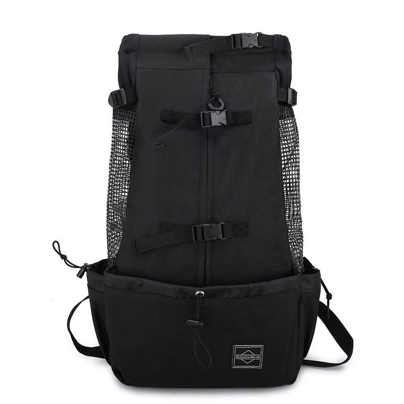 Pet Travel Bag with Side Pocket for Dogs and Cats