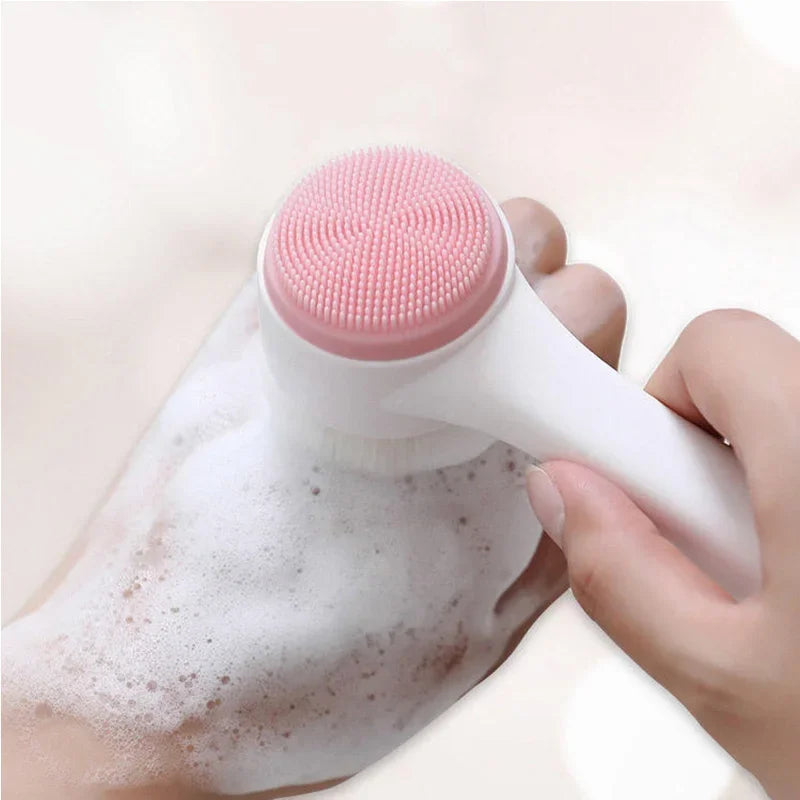 Deep Clean Silicone Face Scrubber & Exfoliator - Glamry
