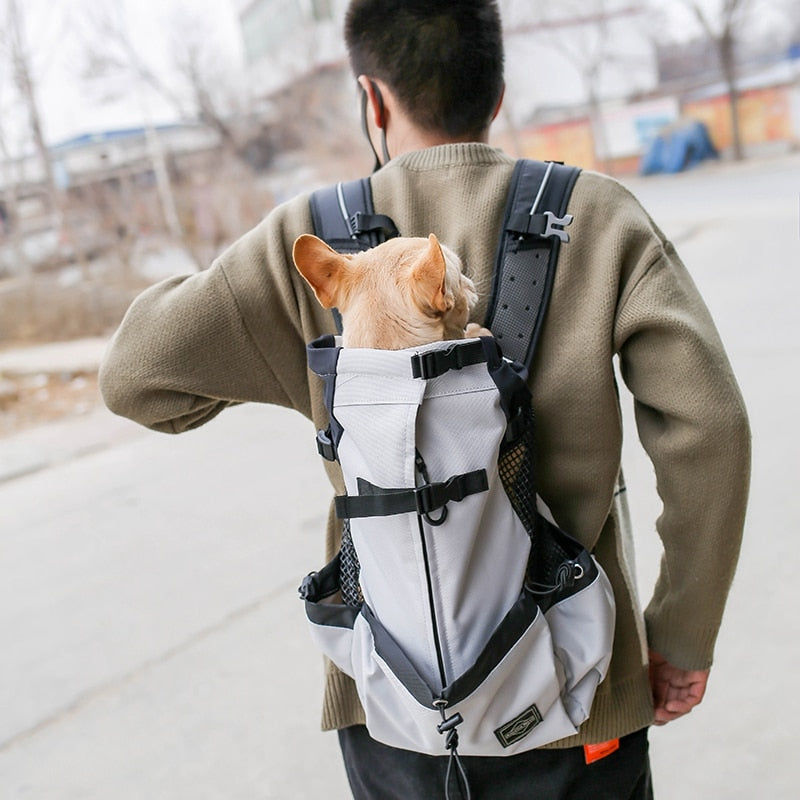 Pet Travel Bag with Side Pocket for Dogs and Cats - Glamry