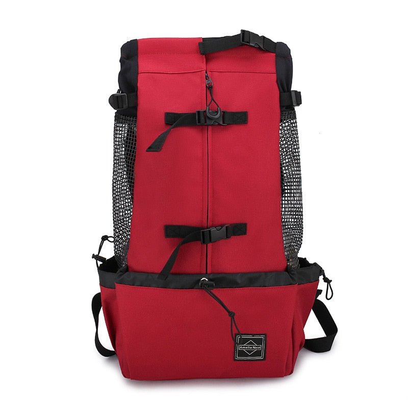 Pet Travel Bag with Side Pocket for Dogs and Cats