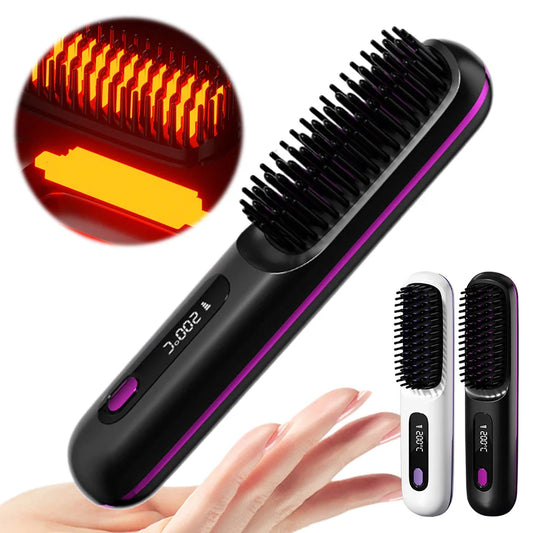 Heat Resistant Ceramic Hair Comb - Glamry