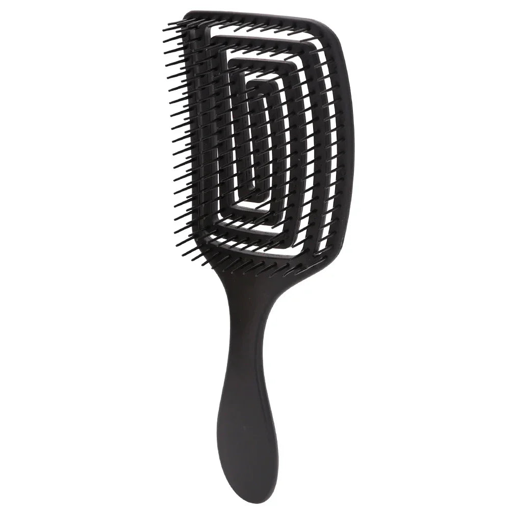 Gentle Care Comb - Soft Bristle Detangling Brush