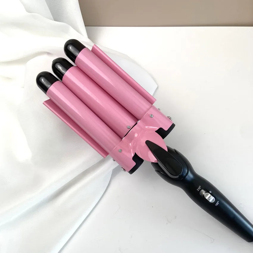 Easy 3 Barrel Ceramic Curling Iron