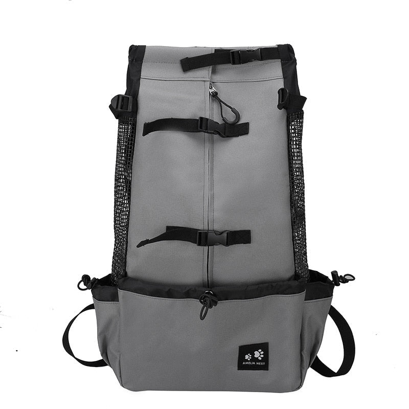 Pet Travel Bag with Side Pocket for Dogs and Cats