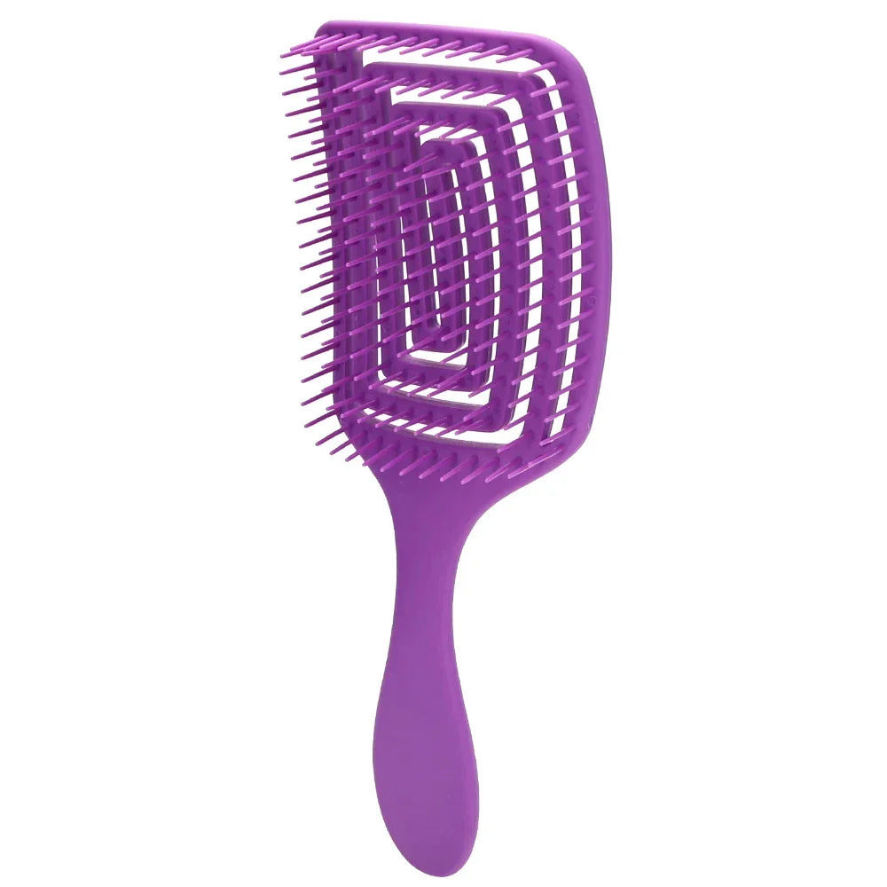 Gentle Care Comb - Soft Bristle Detangling Brush