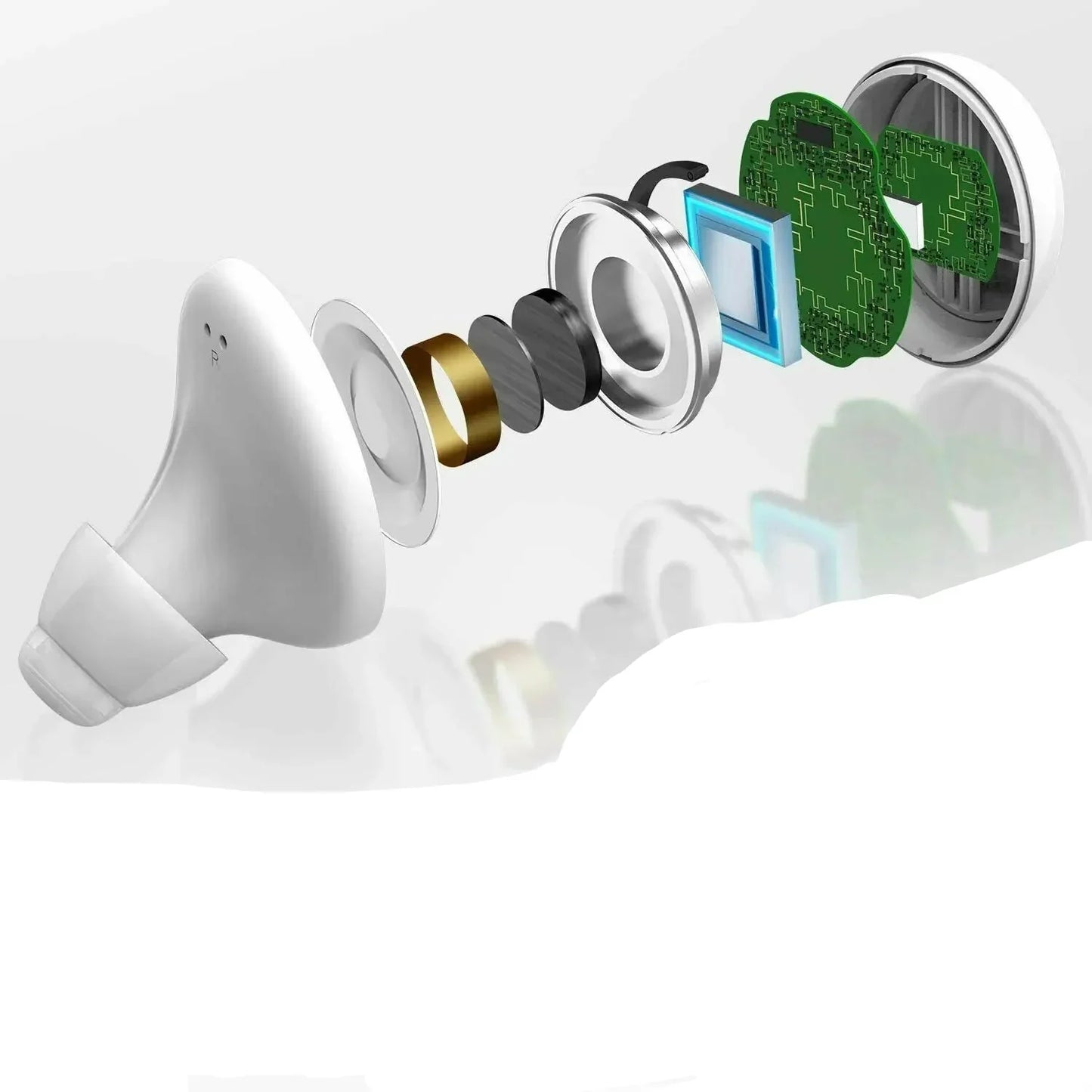 Portable Digital Hearing Aids with Adjustable Volume - Glamry