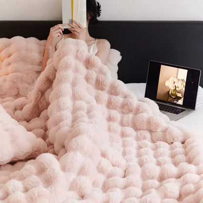 Soft Plush Throw Blanket for Cozy Nights