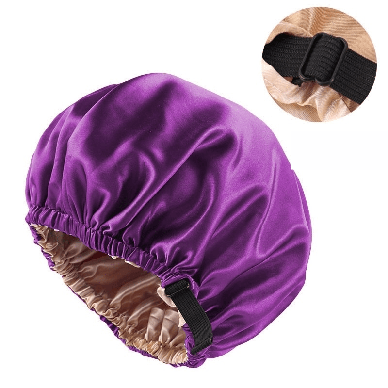 Silky Soft Satin Sleep Hair Cap