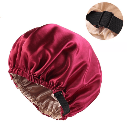 Silky Soft Satin Sleep Hair Cap